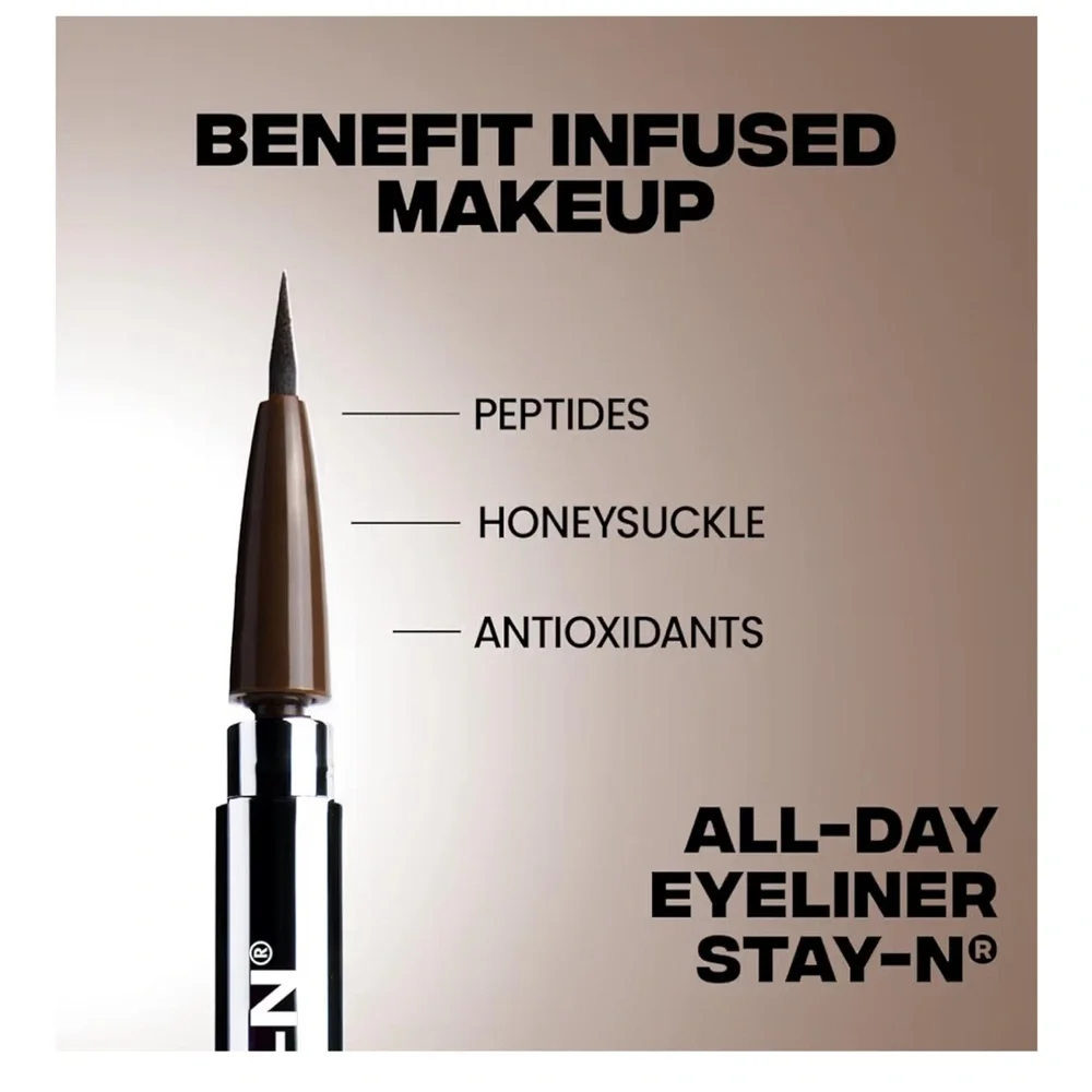 New, Sealed Sacheu Peel Off Lip Liner STAY-N & Sacheu Liquid Eyeliner STAY-N